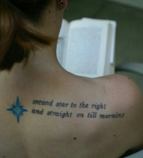 Words about Peter Pan tattoo