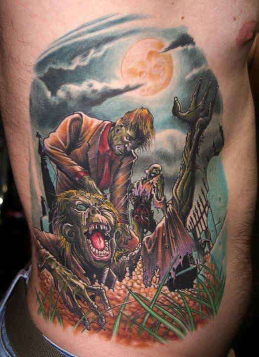 Zombies tattoo by Zhivko Baychev - | TattooMagz › Tattoo Designs / Ink