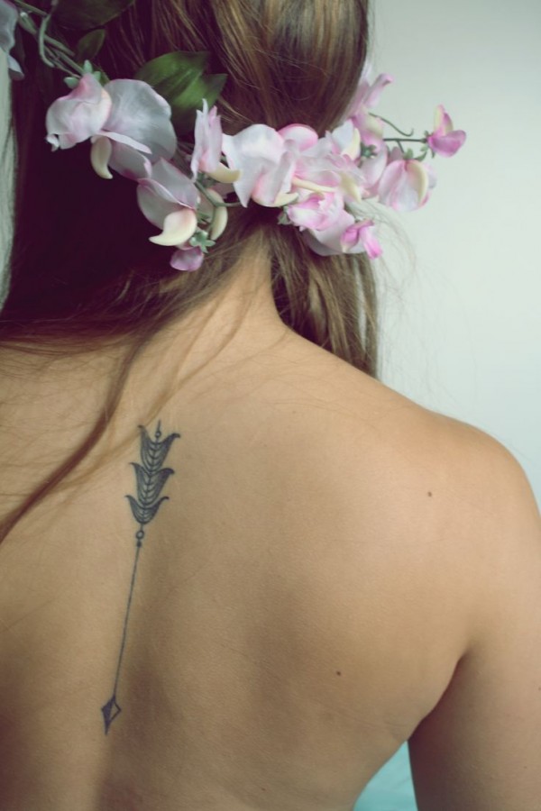 arrow tattoos for girl