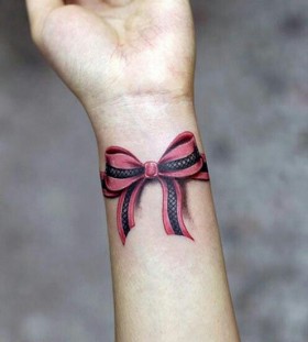 bow tattoos super cute
