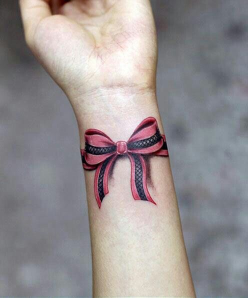 bow tattoos super cute