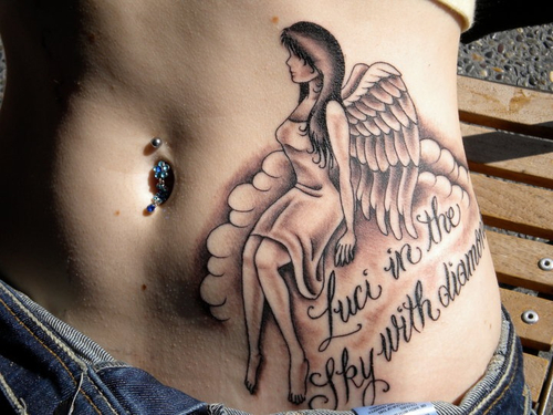 hip tattoo for girl for luci