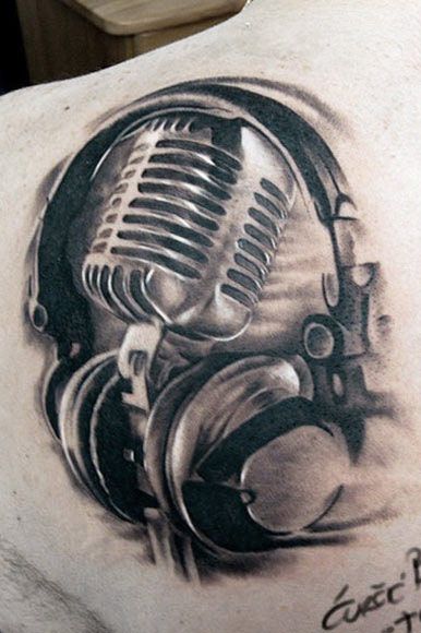 music tattoos by Bojan