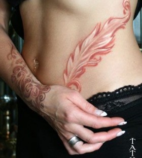 red tattoo by Dimon