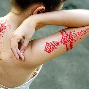red tattoo is amazing