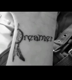 small Dreamcatcher Tattoo dreamer
