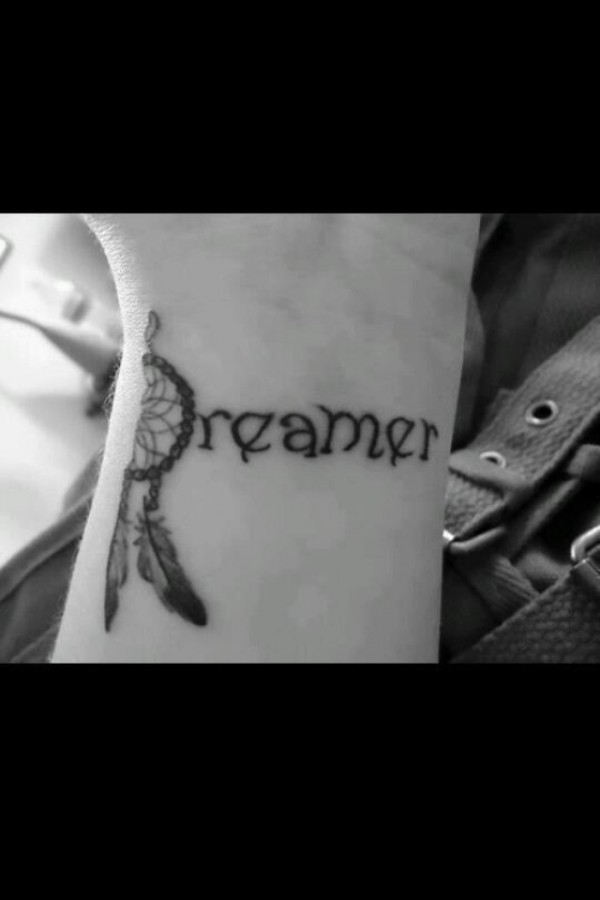 small Dreamcatcher Tattoo dreamer