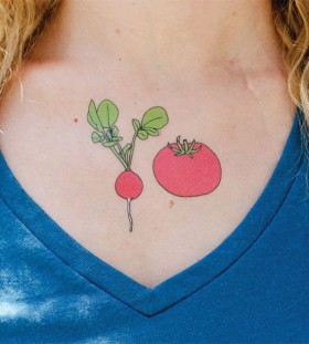 vegetable tattoo lovers ink