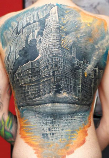 Amaizing architecture tattoos