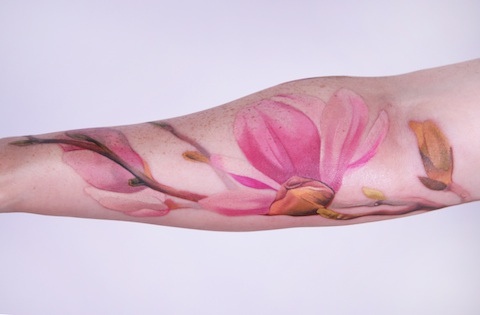 Amazing-flower-pink-tattoo