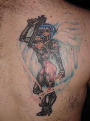 Awesome anime tattoo