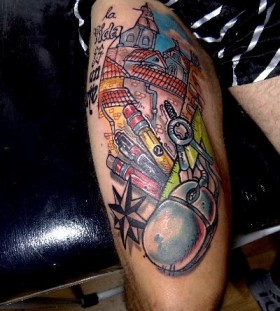 Awesome architecture tattoos