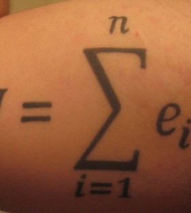 Awesome math tattoos