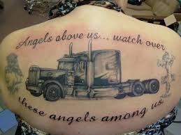 Big tattoo with big truck