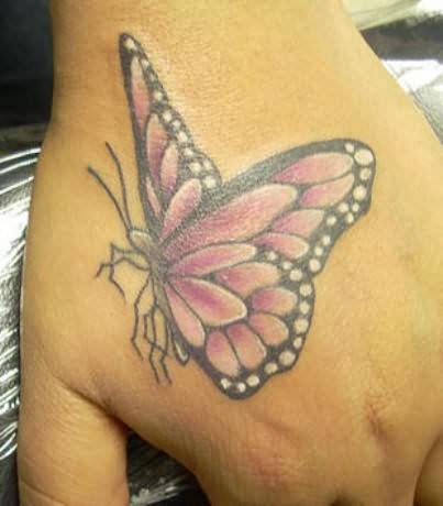 Butterflyon arm