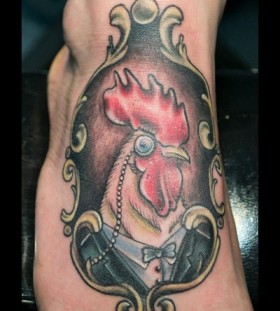 Cock tattoo by Art Junkies