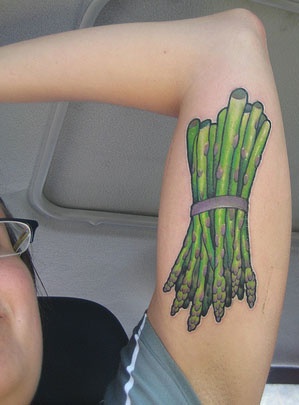 Cool vegan tattoo