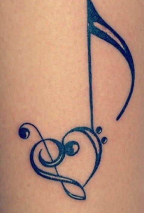 Cute-music-tattoo