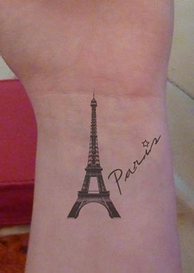 Eifel tower and Paris