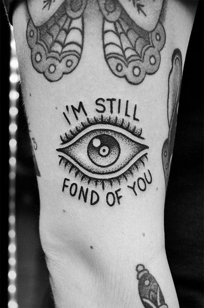 Eye tattoo