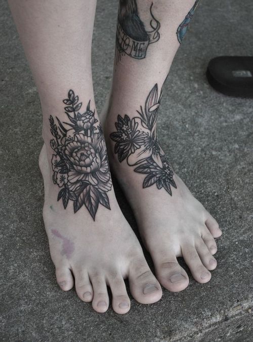 Foot bug tattoo