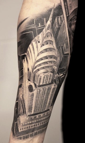Gorgeous architecture tattoos