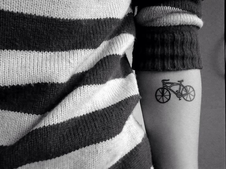 Gorgeous bike tattoo