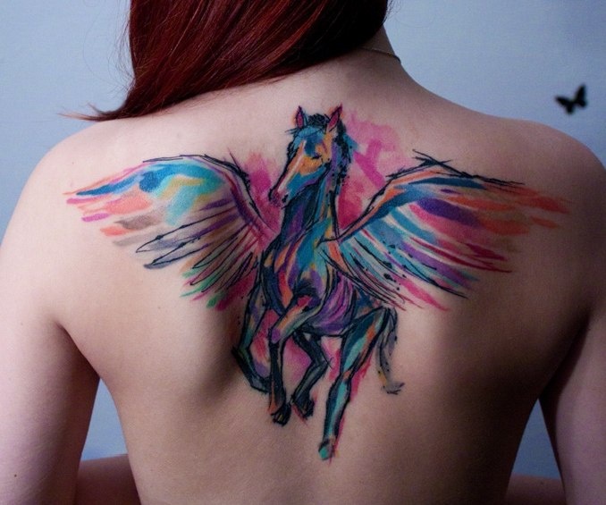 Horse Ondrash Tattoo