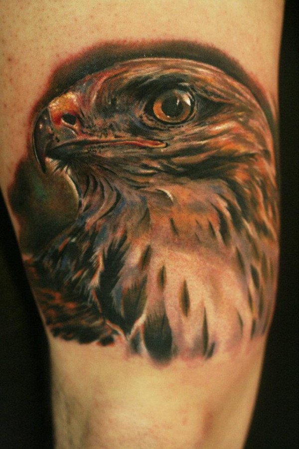 Lovely eagle tattoo by Seunghyun JO aka Potter