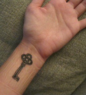 My key in my hand