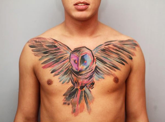 Owl Ondrash Tattoo