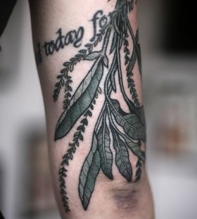 Perfect plant tattoo