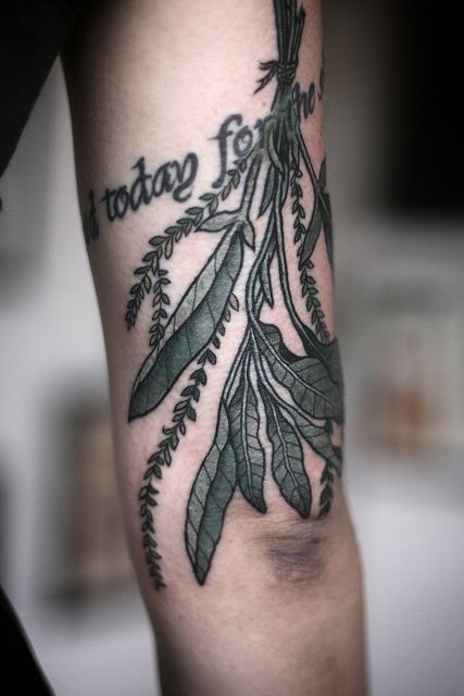 Perfect plant tattoo