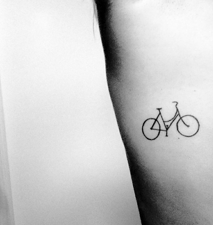 Pretty bike tattoo