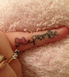 Promise tattoo