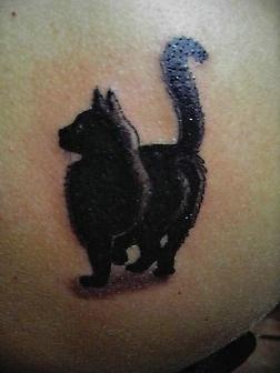 Simple black cat tattoo - | TattooMagz › Tattoo Designs / Ink Works