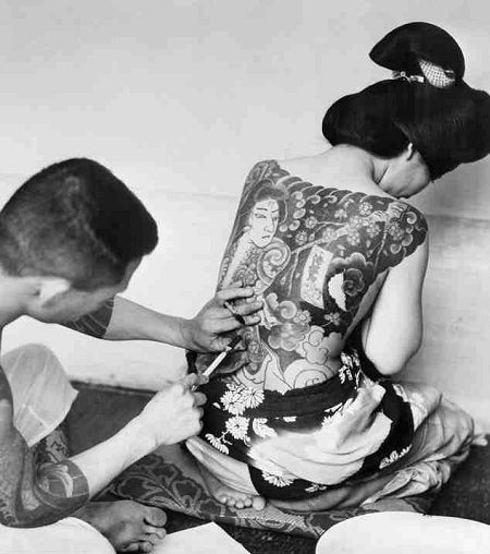 Traditional vintage style tattoos