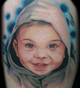 Ultimate tattoo with baby