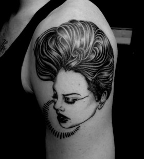 Woman tattoo