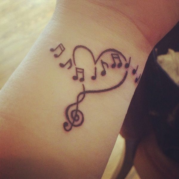 Wrist-heart-and-music-tattoo