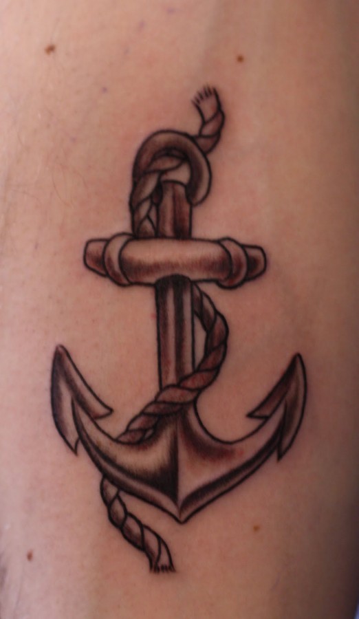 amazing anchor on arm