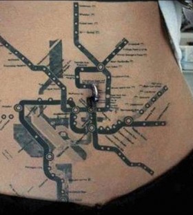 london-metro tattoo