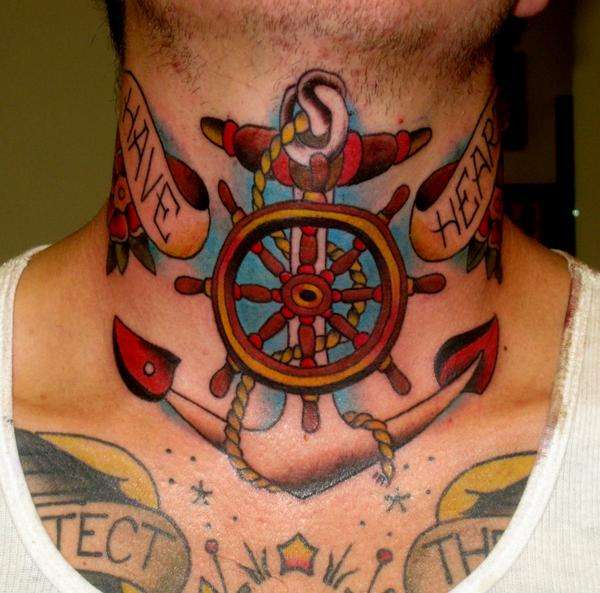Great anchor style tattoos