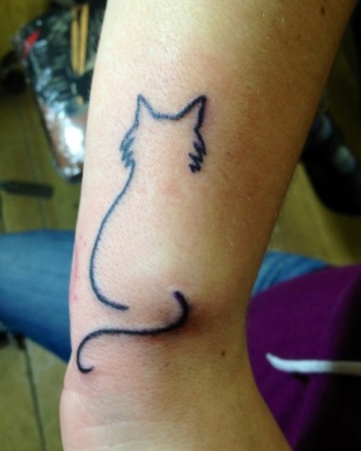 Lovely cats tattoos