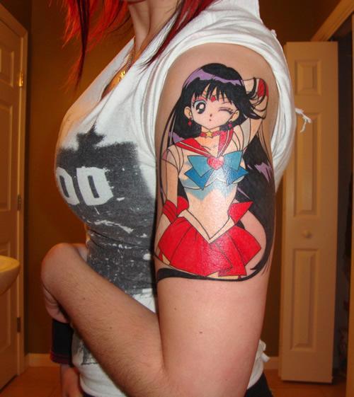 Anime tattoos