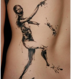 zombie tattoo scary