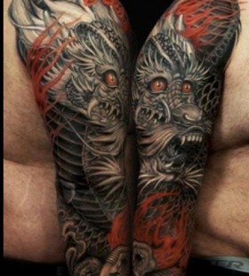 Amaizing dragon tattoo