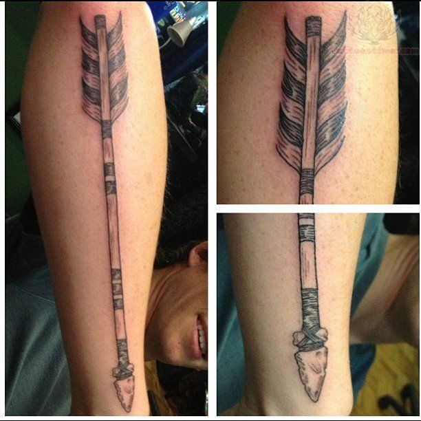Awesome arrow tattoo