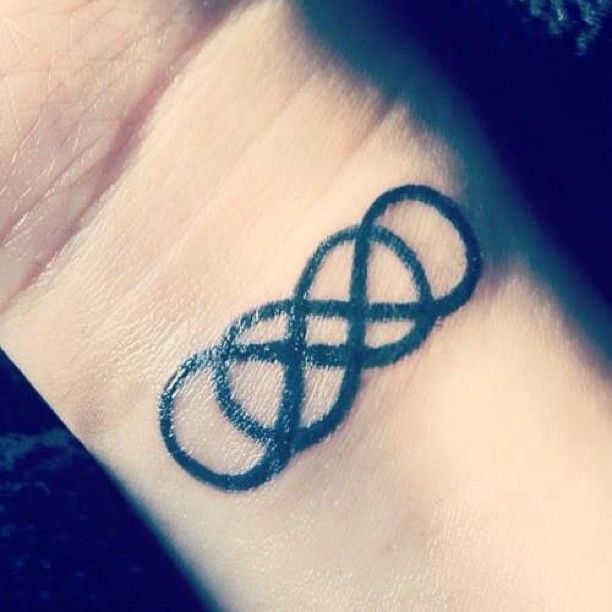 Black wist infinity tattoo