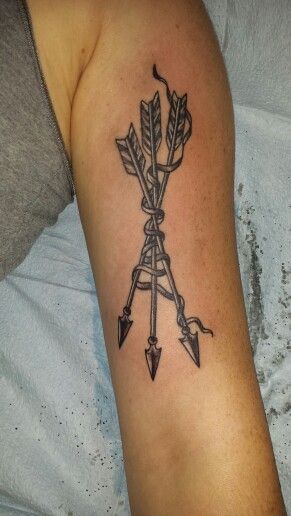 Cool arrow tattoo